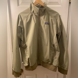 Patagonia Baggies Jacket Khaki Beige Size Large